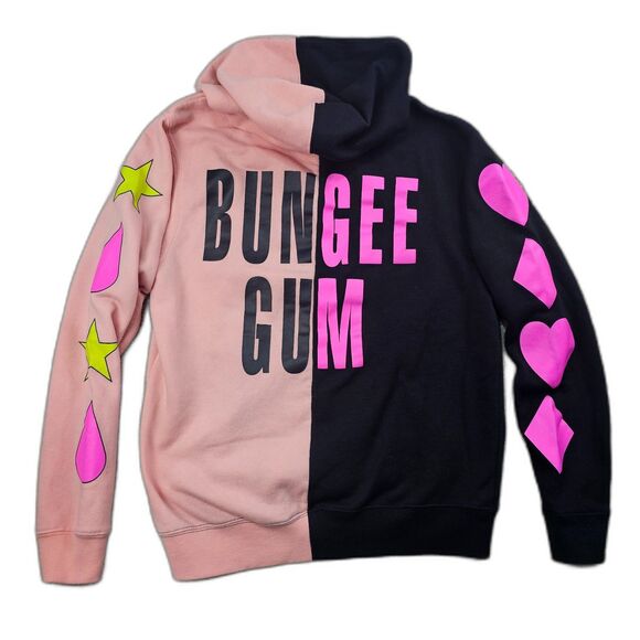 Hot Topic Hunter X Hunter Hisoka Split Hoodie Black & Pink Unisex Size Small - Picture 2 of 11